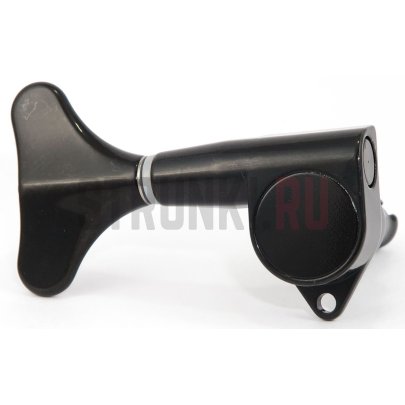 Колок одиночный HC Tuner GB100-D51, BLACK, для бас-гитары, черный, правый