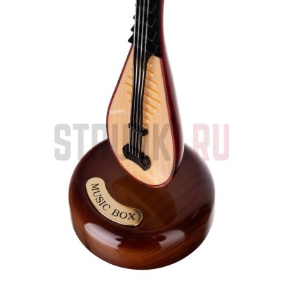Музыкальная шкатулка "Пипа", пластик, Rin M-M9