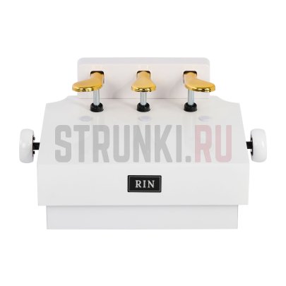 Подставка-удлинитель педалей пианино для детей, белая, Rin LB-P3WH