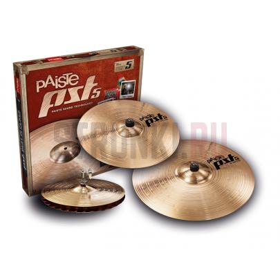 Комплект тарелок 14"/16"/20", Paiste 000068RSET New PST 5 Rock Set