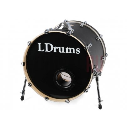 Бас-барабан 20" x 16", черный, LDrums 5001013-2016