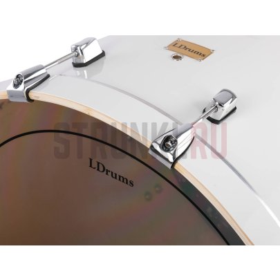 Бас-барабан 22" x 18", белый, LDrums 5001011-2218