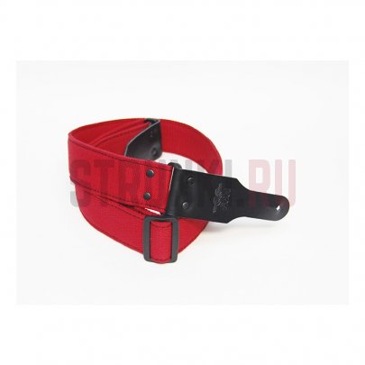 Ремень для гитары Fidel FL10037CD CottonDrive, красный