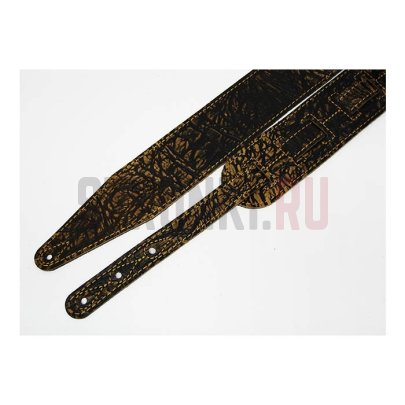 Ремень для гитары Fidel FL80146LT Leather Tigina, коричневый