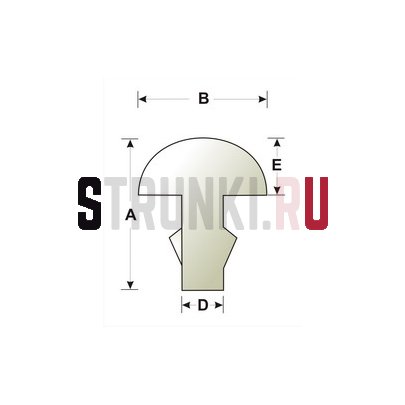 Ладовая проволока 26 см, нейзильбер, (ш 2.3 мм, в 1.4 мм), SINTOMS 230140F