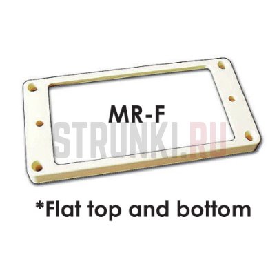 HOSCO MR-FB рамка для нэкового хамбакера, плоская, чёрная