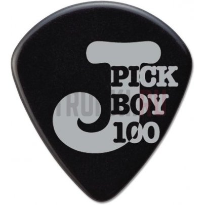 Медиатор Pickboy J-Pick Black Cellulose F, черный, 1 мм, 1 шт.