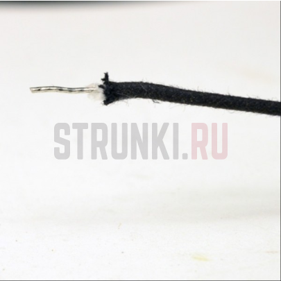 GAVITT USA, 22AWG провод распайки, черная тканевая изоляция с обмоткой, 100 см