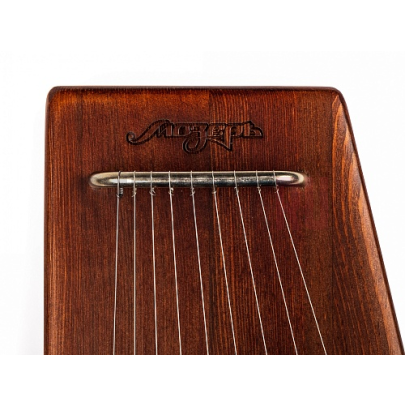 Гусли 9 струн 2-х камерные цвет орех Мозеръ GWS-92W