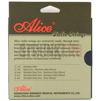 Струны для скрипки Alice A707 4/4