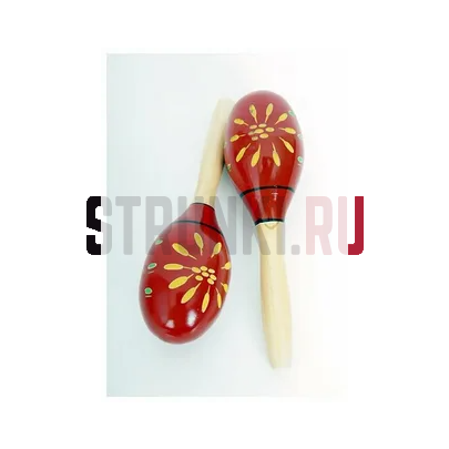 Маракасы деревянные, большие, Angel APM-L