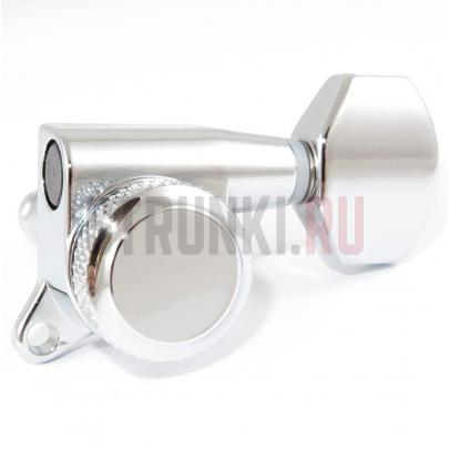 Колки локовые 3+4 HC Tuner LC221-D07 21:1, CHROME, хром