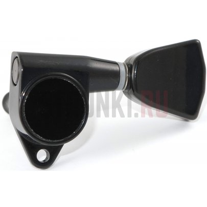 Колки 7 в линию HC Tuner SG321-D04 BLACK, черный