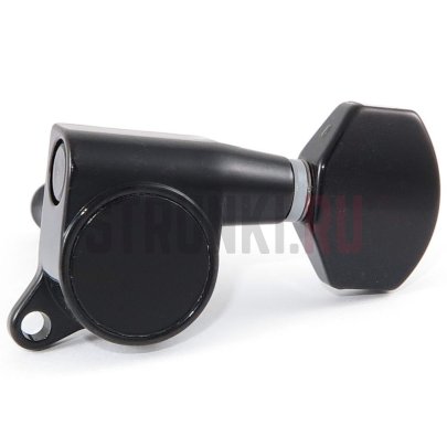 Колки 6 в линию HC Tuner SG721-D07 BLACK, черный