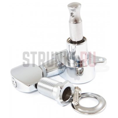 Колки 4+4 HC Tuner SG721-D07 Chrome, хром