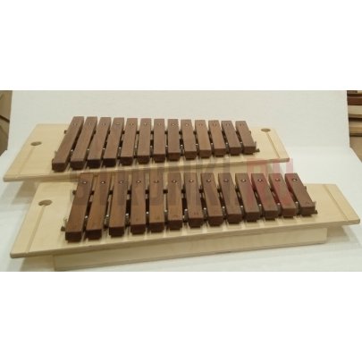 Ксилофон сопрано, 13 3 ноты, с резонатором, сукупира, Sinkopa SSX1-S