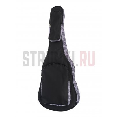 Чехол для классической  гитары, MEZZO MZ-ChGC-3b/skull2