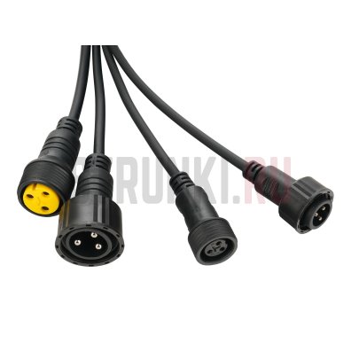 Светодиодный прожектор смены цвета (колорчэнджер), влагозащищенный, 18х8Вт, Bi Ray PL018W