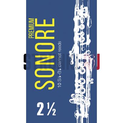Трости для кларнета inB/inA № 2,5 (10шт), FedotovReeds FR16C003 Sonore