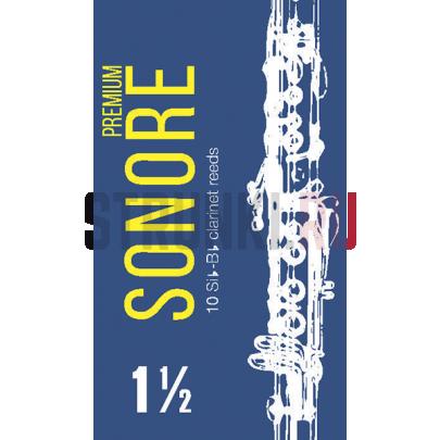 Трости для кларнета inB/inA № 1,5 (10шт), FedotovReeds FR16C001 Sonore