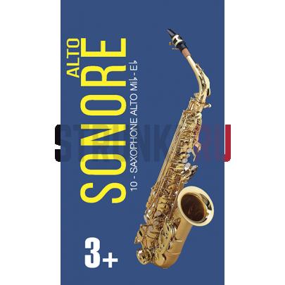 Трости для саксофона альт № 3+ (10шт), FedotovReeds FR19SA15 Sonore
