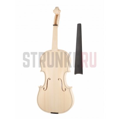 Заготовка скрипки с накладкой 4/4, Gliga P-V044-WH, белая