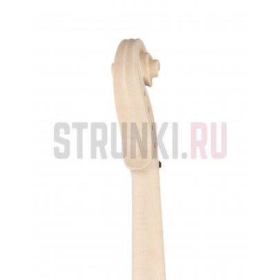 Заготовка скрипки с накладкой 4/4, Gliga P-V044-WH, белая