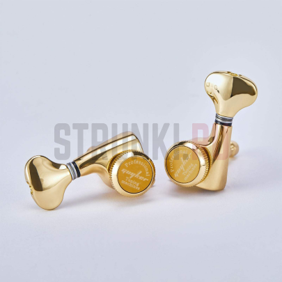 Колки 6 в линию локовые Guyker GK-501D6SP, правые, золото