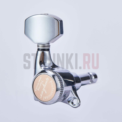 Колки 6 в линию локовые Guyker GK-501D7SP, левые, хром