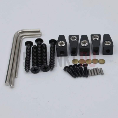 Бридж для безголовой бас-гитары, Guyker WB1005, черный