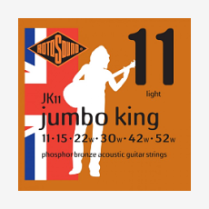 Струны для акустической гитары Rotosound Tru Bronze JK11 Jumbo King 11-52