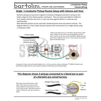 Звукосниматель для 4-струнной бас-гитары P-Bass, черный, Bartolini 8S Original Series, Split Coil Pair