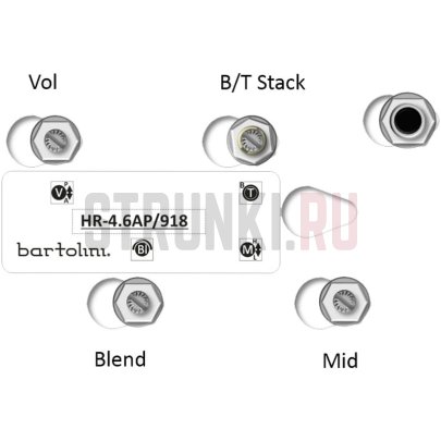 Преамп Bartolini HR-4.6AP/918
