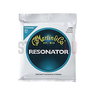 Струны для акустической гитары Martin & Co Bluegrass Resonator Guitar M980 16-56