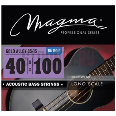 Струны для акустической бас-гитары Magma Strings BA150G 40-100