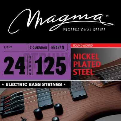 Струны для 7-струнной бас-гитары Magma Strings BE157N 24-125