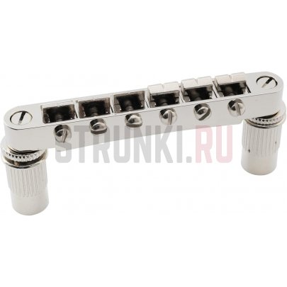 Бридж Tune-o-matic Partsland MX2618NK, для Les Paul и SG, никель, 52 мм