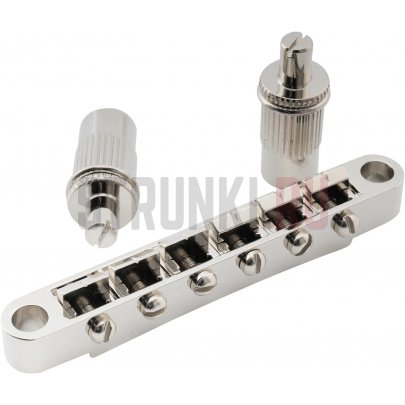 Бридж Tune-o-matic Partsland MX2618NK, для Les Paul и SG, никель, 52 мм