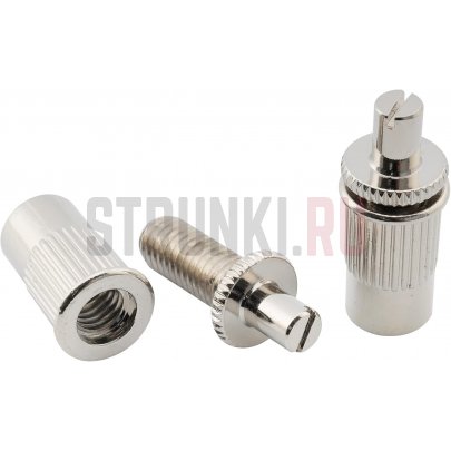 Бридж Tune-o-matic Partsland MX2618NK, для Les Paul и SG, никель, 52 мм