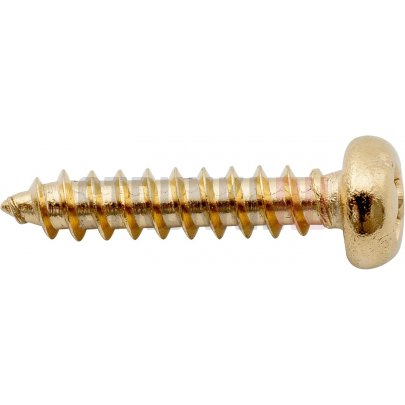 Саморез для колков или крышки анкера (2.1x10mm) Musiclilly MX3030GD, позолота, 1 шт