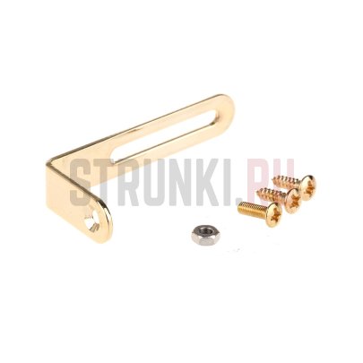 Универсальный кронштейн для пикгарда (под гитары в стиле Les Paul), Musiclily Pro MX1710GD, золото