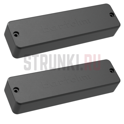 Комплект звукоснимателей для 6-струнной бас-гитары, хамбакер, бриджевый, черный, Bartolini P46CBC-T 6-String, P4 Soapbar