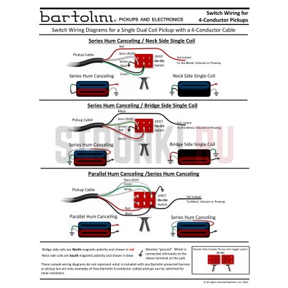 Комплект звукоснимателей для 6-струнной бас-гитары, хамбакер, бриджевый, черный, Bartolini P46CBC-T 6-String, P4 Soapbar