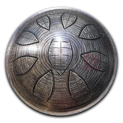 Глюкофон 34см Handpan Overtone OHP-L34-8-1-Bz-B