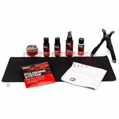 Набор средств по уходу за гитарой, D'Addario PW-ECK-01