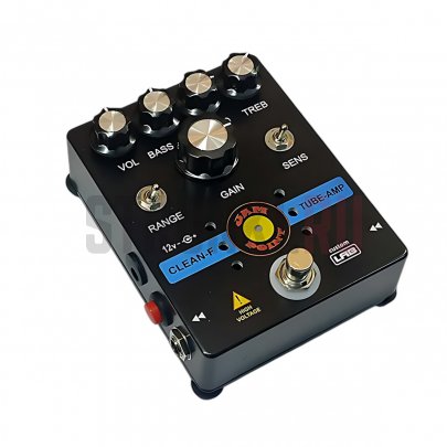 Педаль эффектов JAM-POINT F.T.A.CS CLEAN-F TUBE AMP + CABSIM, предусилитель ламповый