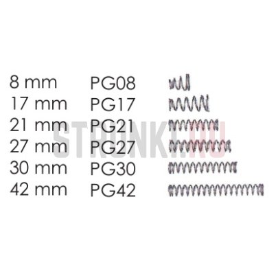 HOSCO PG27, 27 мм, пружина для крепления звукоснимателя