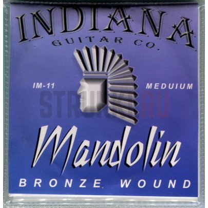 Струны для мандолины Indiana IM-11 11-38