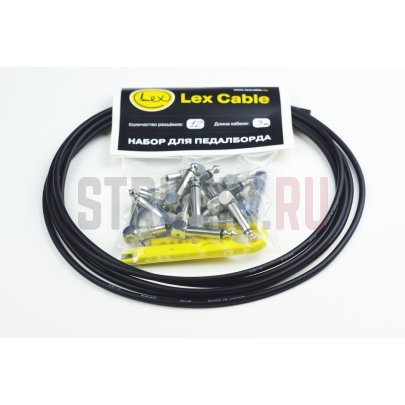 Набор для сборки патчей "Дюжина" Reason, Lex Cable, черный