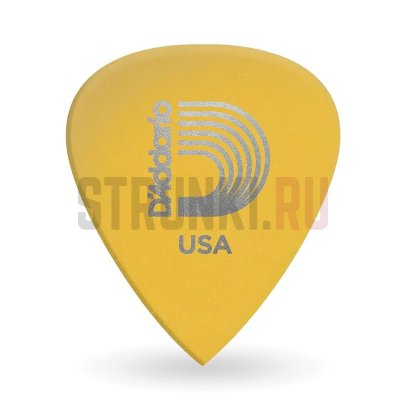 Медиатор Planet Waves 6DYL3 Duralin Precision, 0.7 мм, жёлтый, 1 шт.
